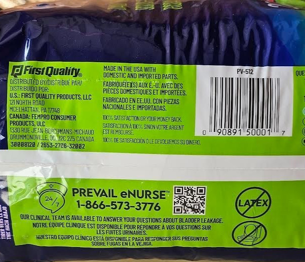 Prevail Adult Size: M Daily Under Ware Pull-Ups 20 count gallery