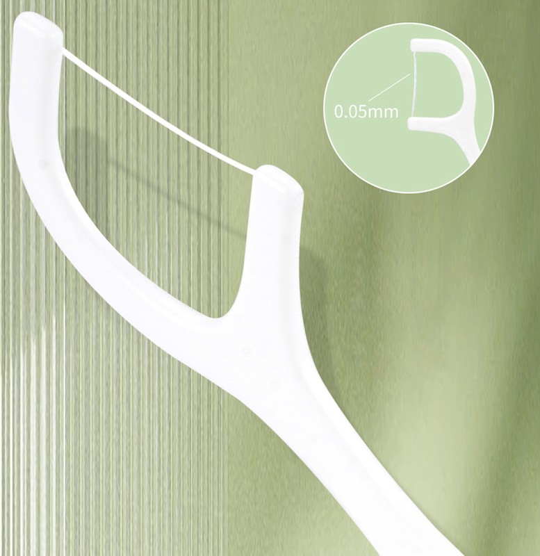 100Pcs CT Micro Dental Floss Tooth Picks Plastic Oral Teeth Flossers Fresh Care gallery