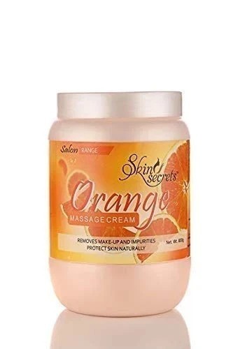Skin Secrets Orange Facial Massage Cream For Glowing Skin 800g gallery