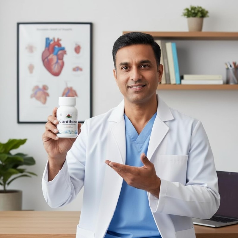 Carditone Ayush Herbs 60 caplets (New Label Same Formula) Cardiovascular Support gallery