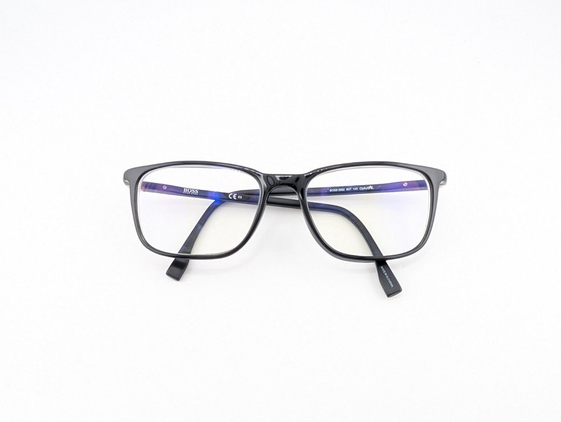 Hugo Boss Eyeglasses Frames Only, BOSS 0962 807, 53-18-145, Black