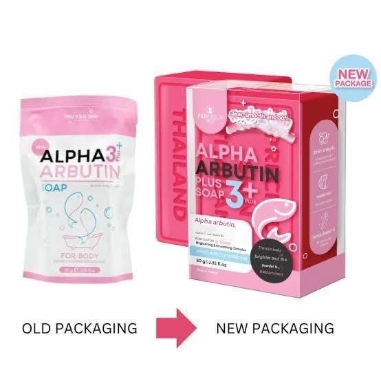 2 Bars PRECIOUS SKIN Thailand Alpha Arbutin Plus Soap 80g gallery