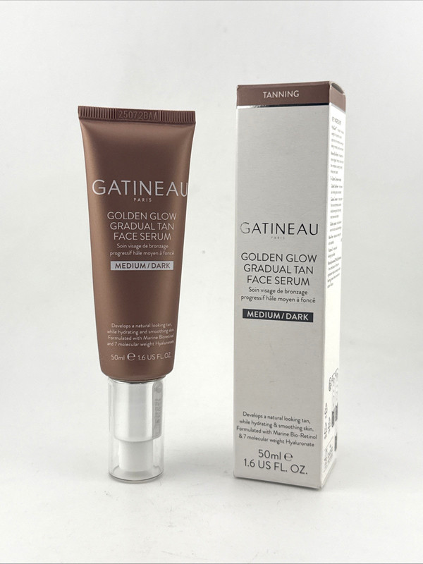 GATINEAU Paris Golden Glow Gradual Tan dark Medium 1.6 fl. oz. New 02/27