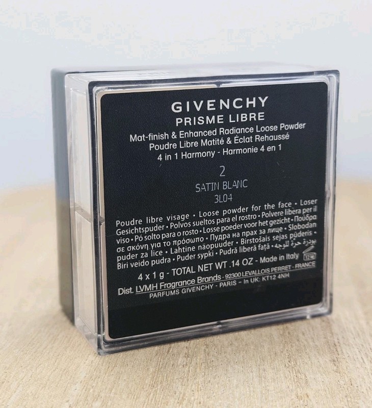 Givenchy Prisme Libre Loose Powder Satin Blanc 2 ORIGINAL Formula Travel 0.14 oz gallery