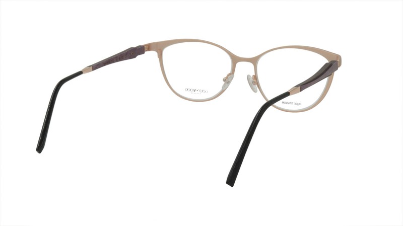 GOLD&WOOD Eyeglasses Frame Wood Metal Acetate Luxembourg Made MARYLIN 01 02 gallery