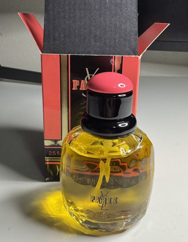 Vintage Yves Saint Laurent Paris Eau de Toilette 75ml New Unsealed Box Genuine