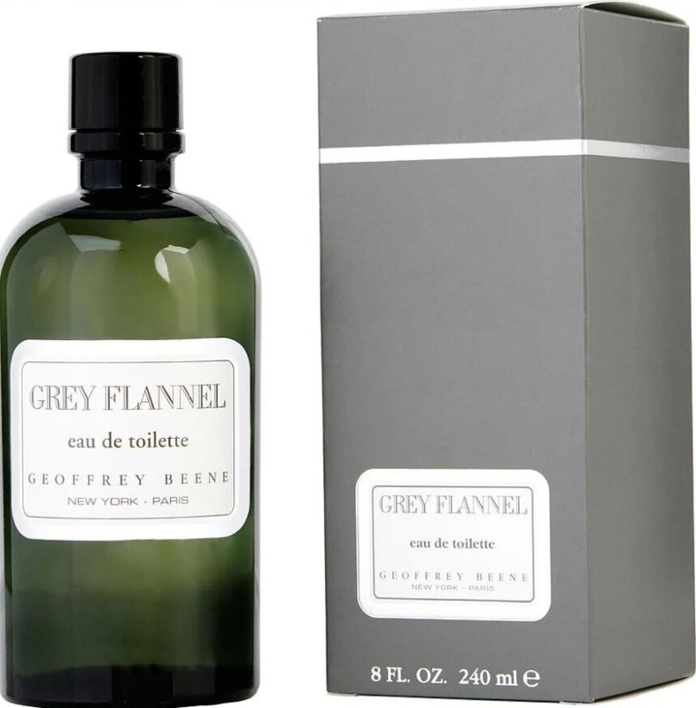 GREY FLANNEL by Geoffrey Beene cologne for men EDT 8.0 oz New in Box