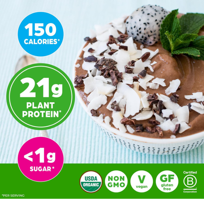 Orgain Organic Vegan Protein Powder, Chocolate Fudge, 2.03 lb, 21g Protein gallery