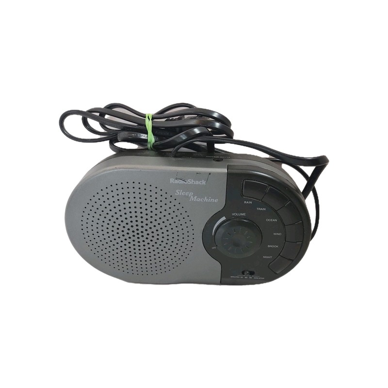 Radio Shack 63-975 Sleep Machine White Noise Relax Therapy 6 Sounds Tested Works