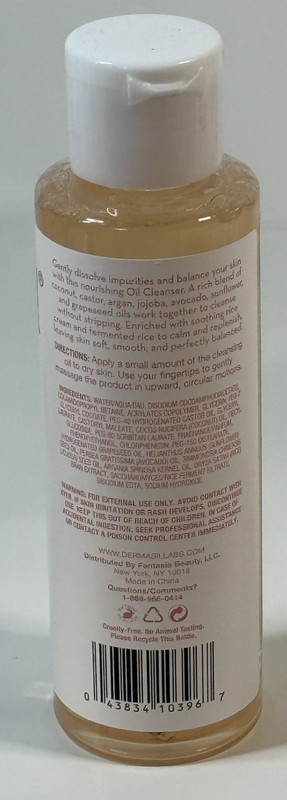 Dermasil Oil Cleanser Lot of 3 Vitamin C, Jojoba Oil, Ceramides, Turmeric Argan gallery