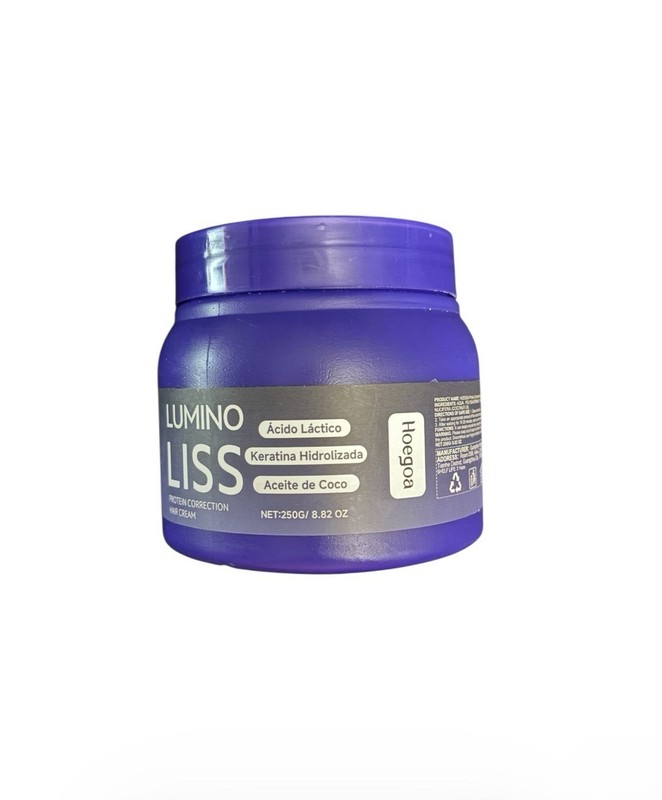 Lumino Liss Protein Correction Hair Cream 8.82 Oz Sealed