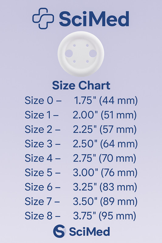 Silicone Vaginal Pessary Ring with Support Autoclavable OB-GYN Approved Size 0-7 gallery