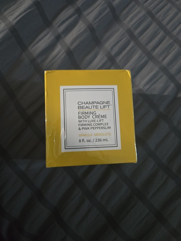 Consult Beaute Champagne Firming Body Creme Beauty Vanilla Absolute 8 oz New.