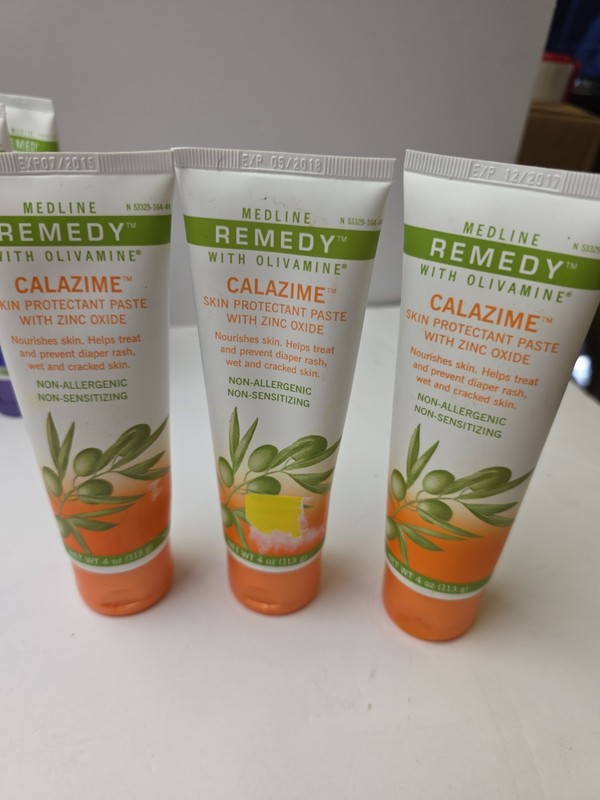 Medline Remedy Olivamine Calazime Skin Protectant Paste Cream, Used with Dry …