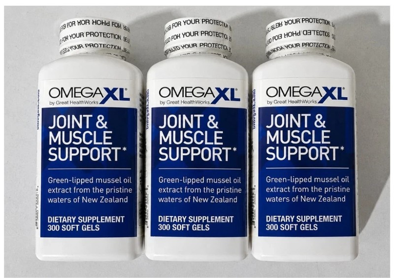 PACK OF 3 OMEGA XL 300 CAPSULES LIPPED MUSCLE JOINT&MUSCLE RELIEF SUPPLIMEN