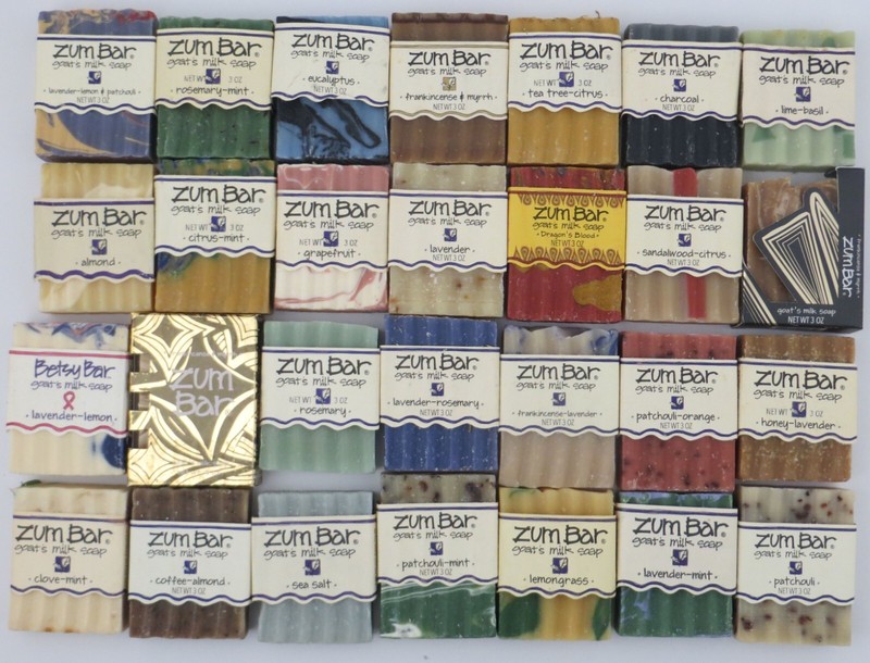 Indigo Wild Zum Bar Goat’s Milk Soap 3 Ounce Scented Bars New Ships To You Daily
