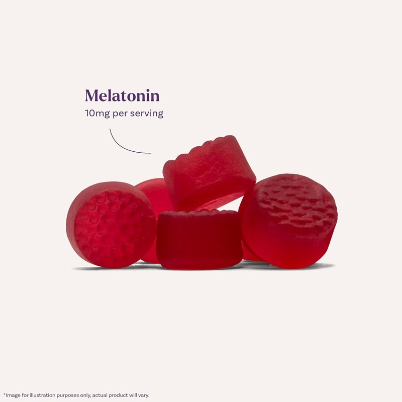 Gelatin-Free Melatonin Gummies 10 mg - 90 Strawberry-Flavored Sleep Supplements gallery