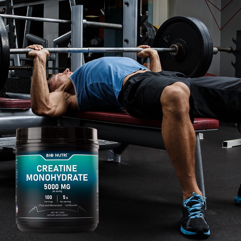 Bulk Creatine Monohydrate Micronized Powder 500Gram, 5000mg Per Serving gallery