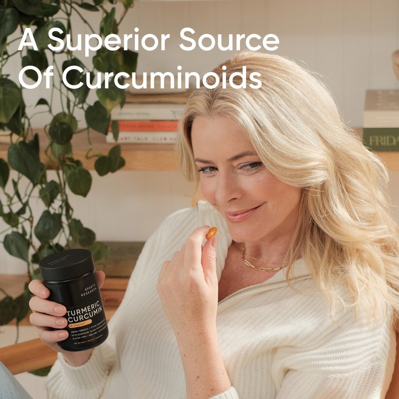 Turmeric Curcumin C3 Complex 500mg + Black Pepper + Coconut Oil (120 softgels) gallery