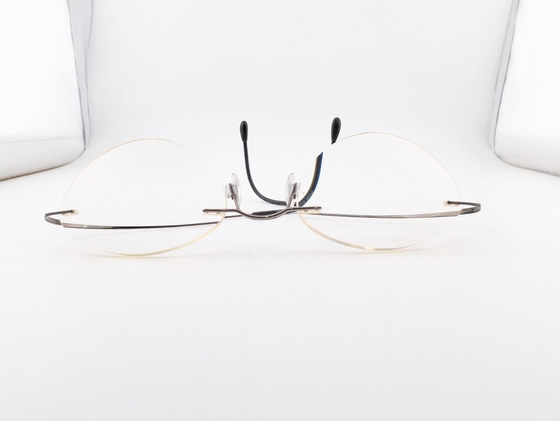 Silhouette Eyeglasses, Frames Only, 7395 40 6056, 50-19-…, Titanium, Austria