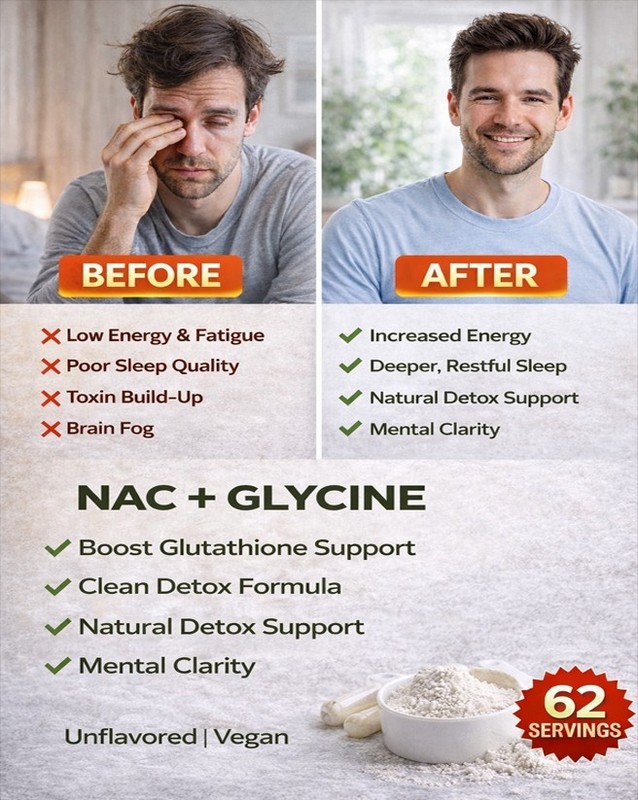 Pure NAC + Glycine Powder 250g | Antioxidant Liver Support | Vegan gallery