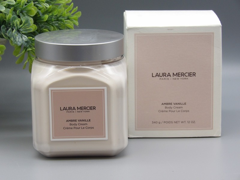 Laura Mercier Ambre Vanille Body Cream 12 oz JUMBO New In Box RARE HARD TO FIND! gallery