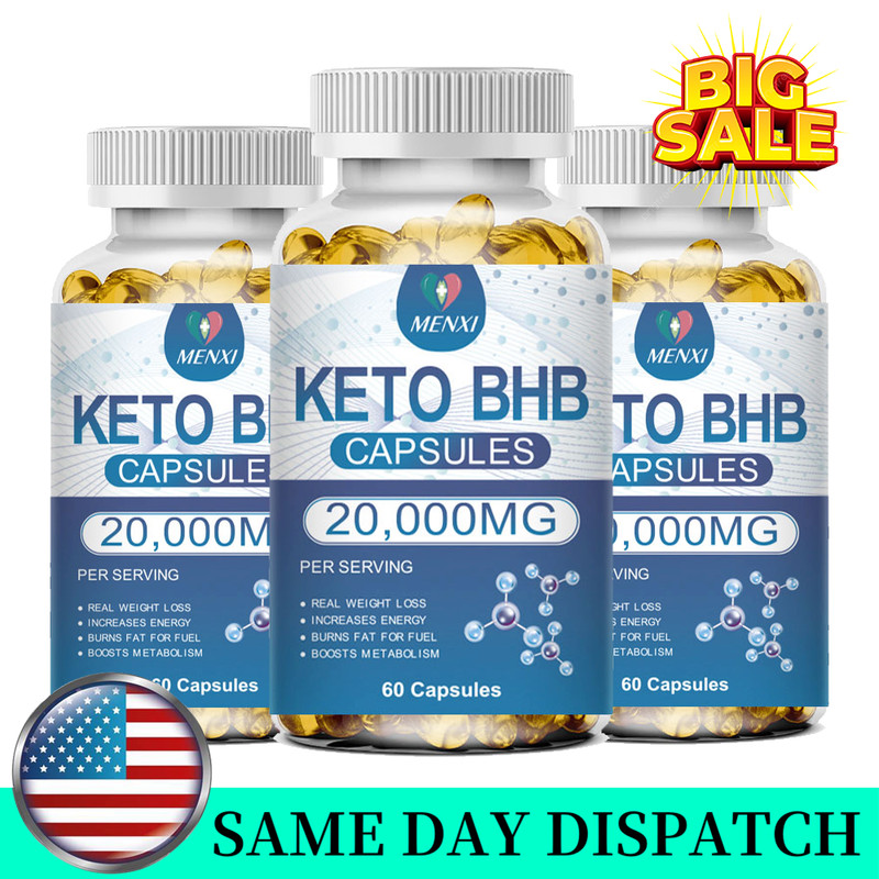3 X KETO BHB 20000mg Diet Pills Ketone Fat Burner Weight Loss Diet Pills Ketosis
