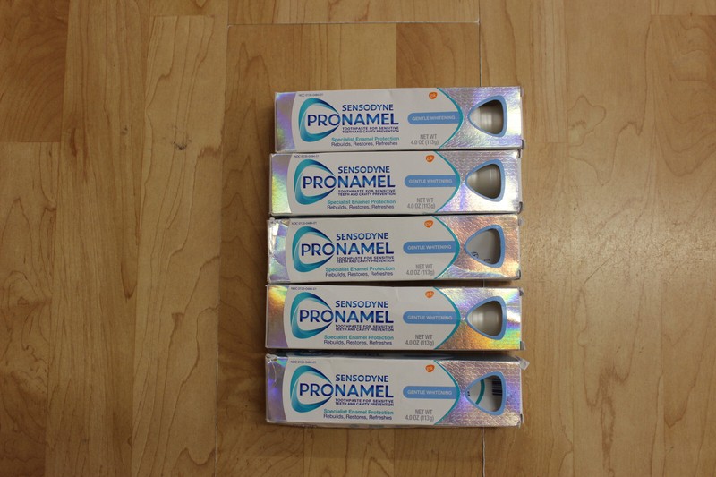 SENSODYNE PRONAMEL GENTLE WHITENING TOOTHPASTE 4PK-4.0oz 113g (BRAND NEW SEALED