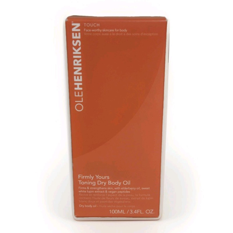 Ole Henriksen Firmly Yours Toning Dry Body Oil • 3.4 Fl Oz • New In Box