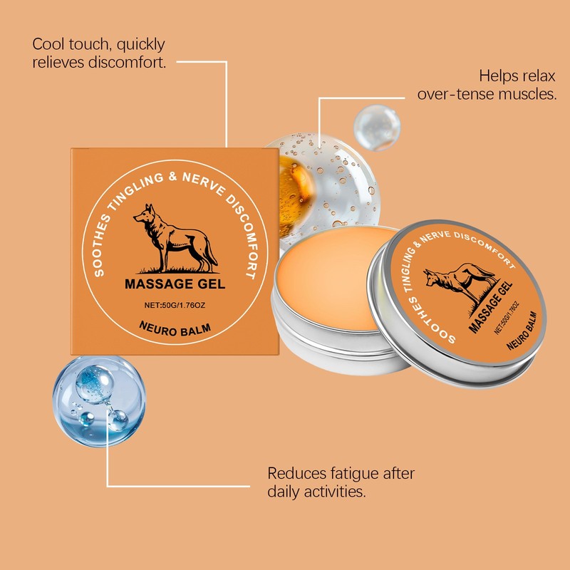 5x Therawolf Neuro Balm,Joint Care Soothing Cream,Herbal Cooling Soothing Cream gallery