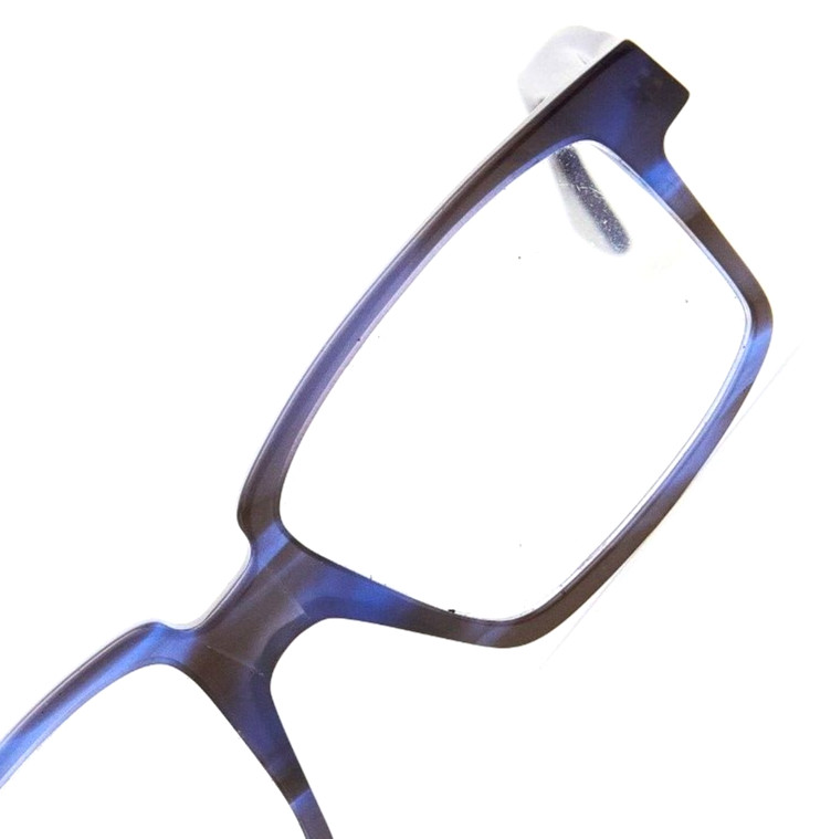 E.MARINELLA 206 blue frame sexy hipsters glasses 👓Women