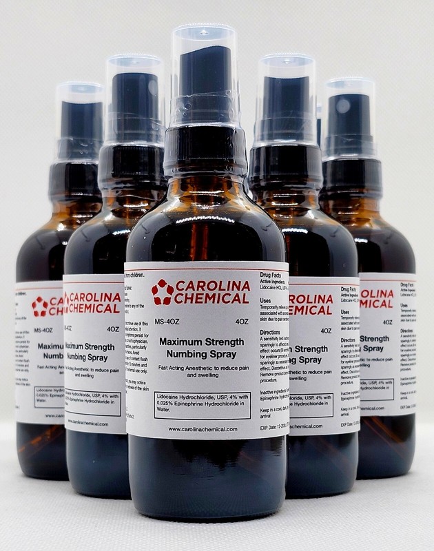 6PK Lidocaine maximum strength numbing spray(like Vasocaine)