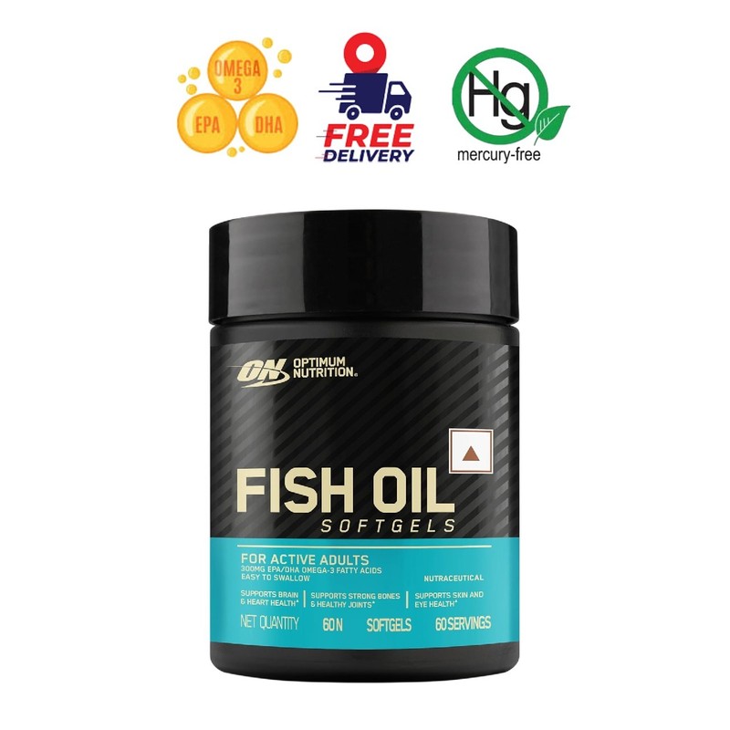 Opti.mum Nutrition Fish Oil EPA DHA 60 Caps Omega 3