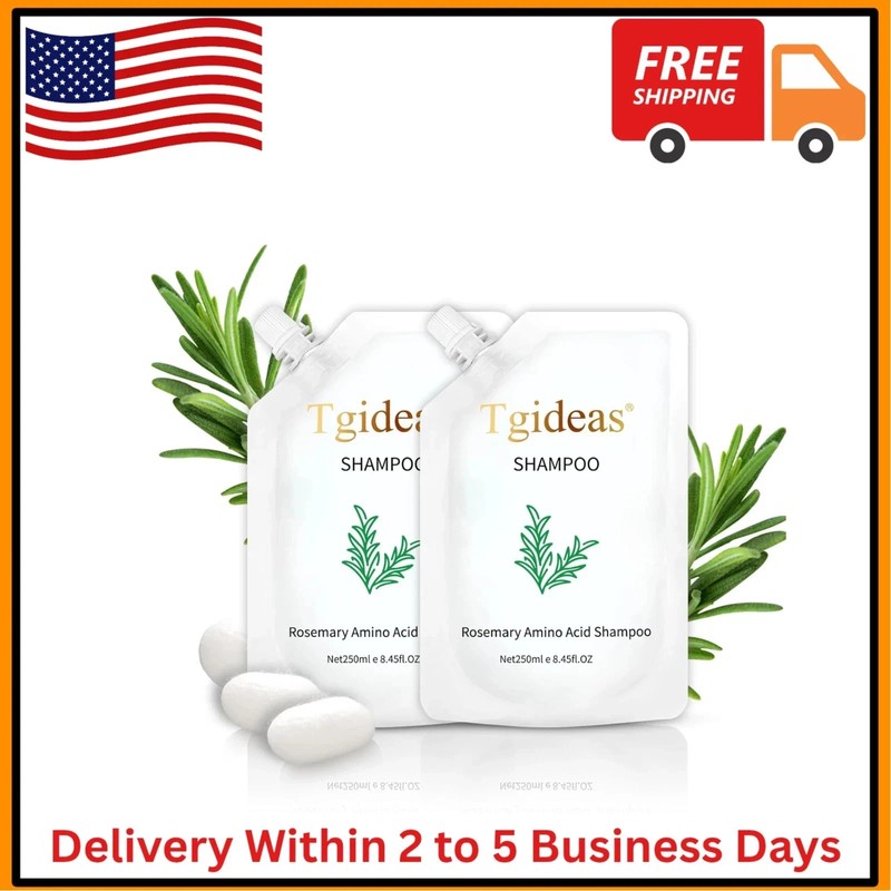 Tgideas Rosemary Amino Acid Shampoo, Hair Growth Shampoo for Thinning Hair Women