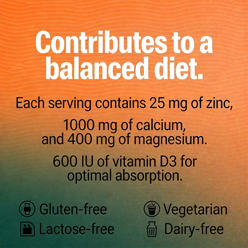StressXcel Calcium Magnesium Zinc with Vitamin D3 120 Capsules Premium Formula gallery