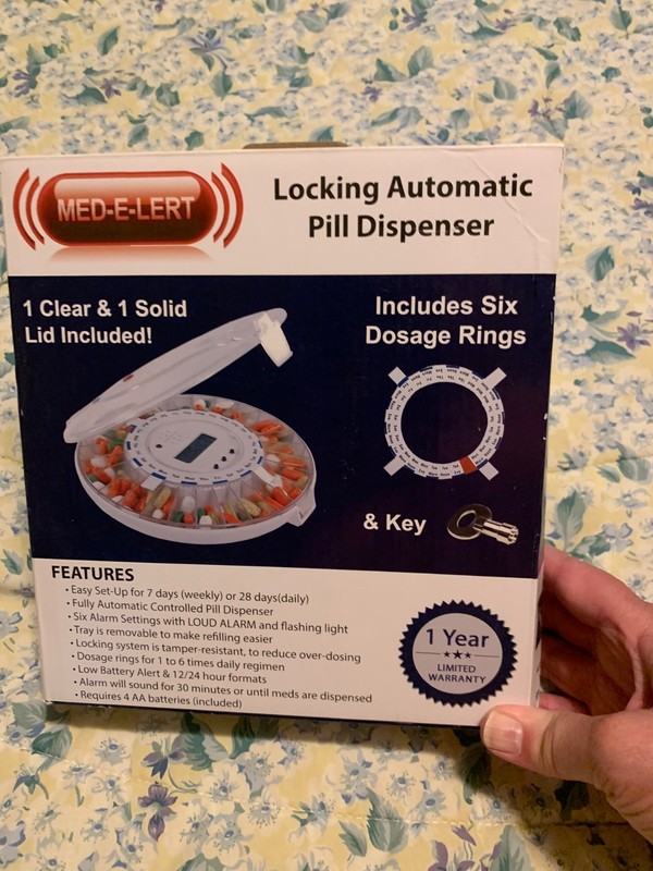 GMS AUTOMATIC PILL DISPENSER (COMPLETE)
