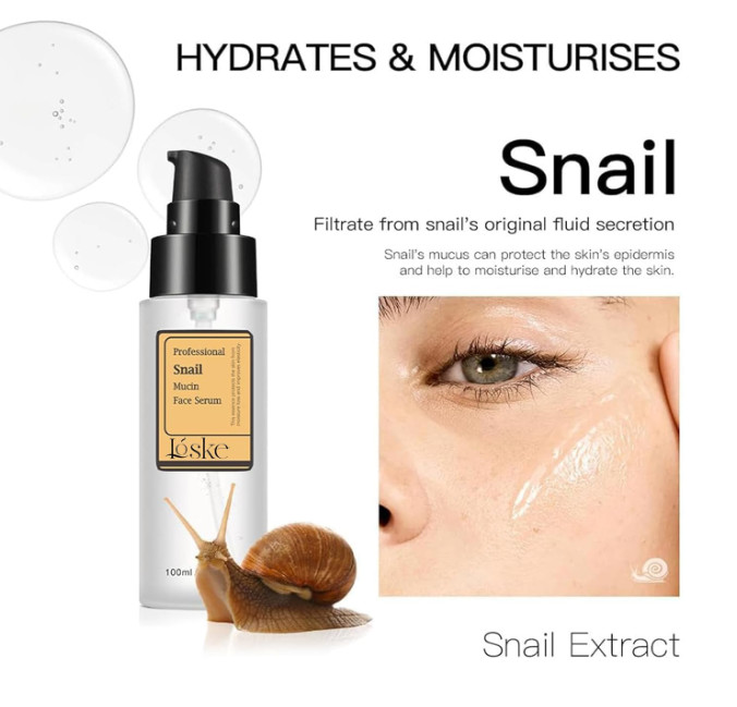 Snail Mucin Serum, Snail Secretion Filtrate, Snail Mucin,Power Repairing Essence gallery