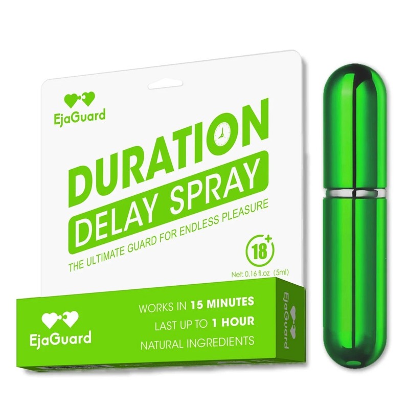 EjaGuard Delay Spray for Men, Male Genital Desensitizer Spray, 5 ml (0.16 fl.oz)