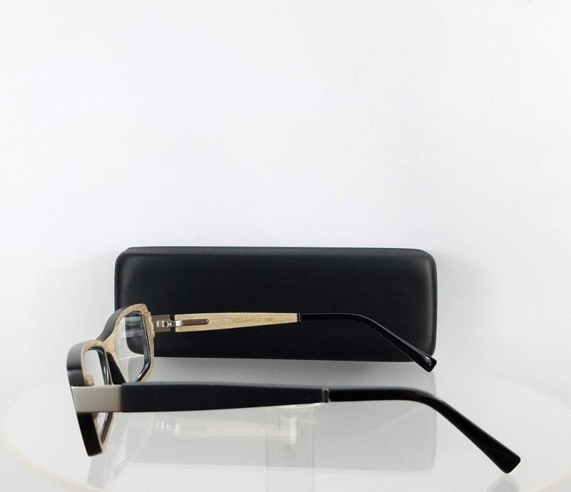 Brand New Authentic Gold and Wood B22.1 Black 51mm Frame gallery
