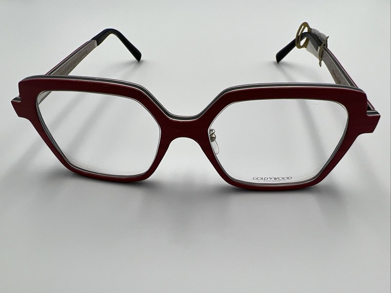 Gold & Wood Luxembourg Themis 02-RI 50[]18-145 Eyeglasses Frames