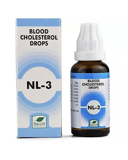 New Life Homeopathic NL-3 (Blood Cholesterol Drops) (30ml) gallery