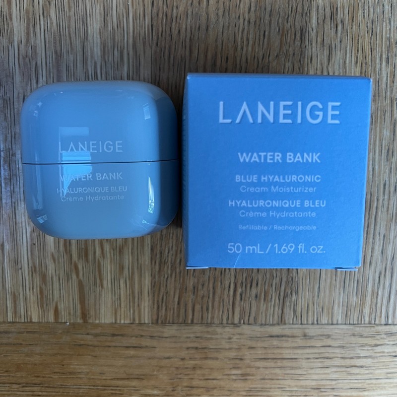 NEW LANEIGE Water Bank Blue Hyaluronic Cream Moisturizer 1.69 fl. oz.