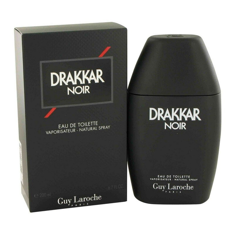 Drakkar Noir Guy Laroche Men 6.7 oz 200 ml Eau De Toilette Spray New in Box