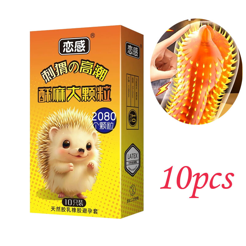 30PCS Adult Sensitive Orgasm Thin Latex Condoms Dotted Ribbed Stimulate Vaginal