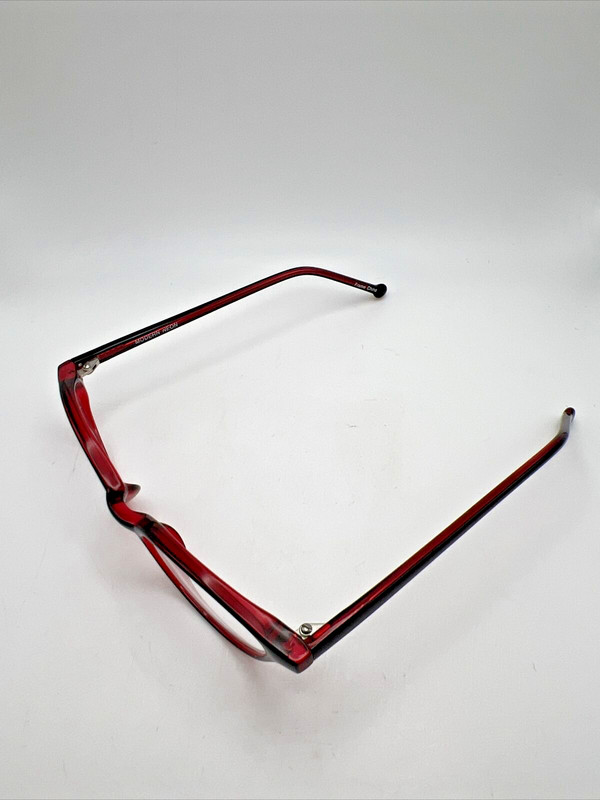 Modern Neon Designer Eyeglasses Frames Burgundy 45-19-140 gallery