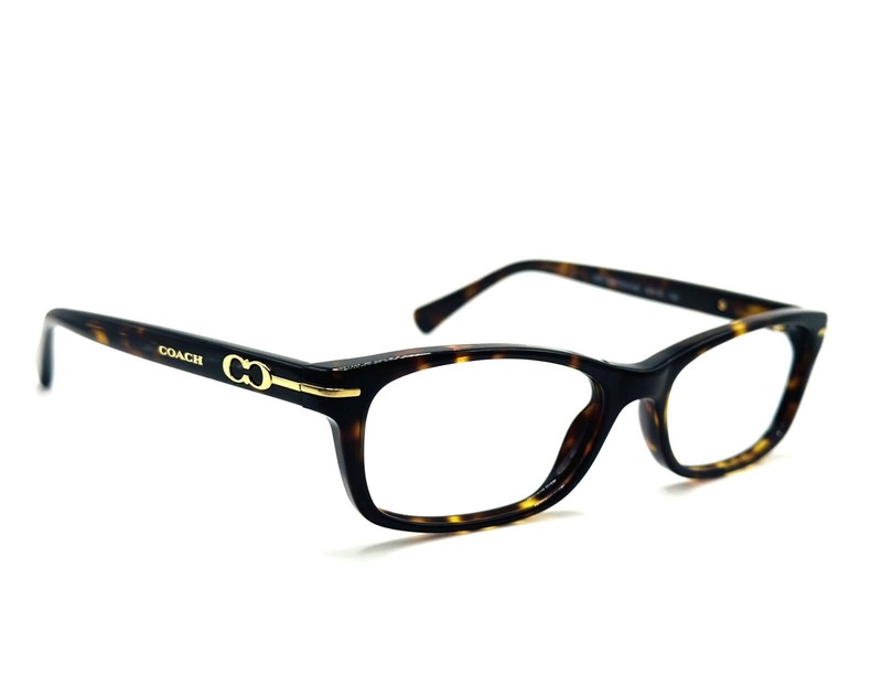 AUTHENTIC COACH HC6054 (Elise) 5001 Dark Tortoise Women Eyeglasses 52mm 16 135 gallery