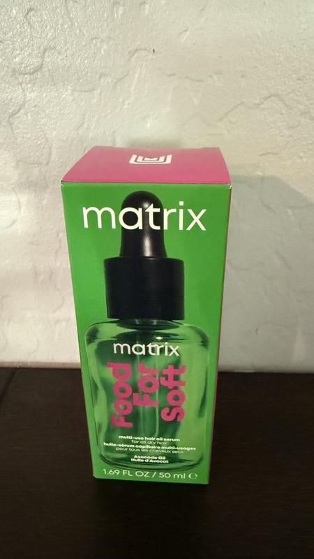 Matrix Food For Soft Multi-Use Hair Oil Serum Avocado Oil Heat Protect 1.69