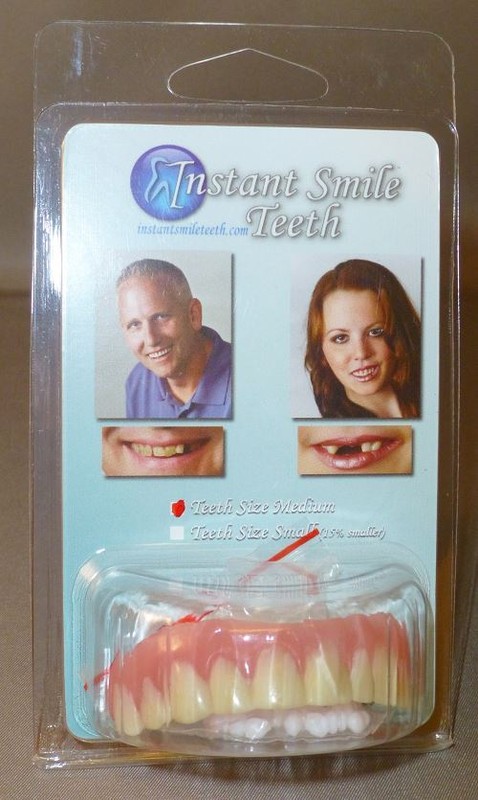 Instant Smile Teeth MEDIUM Top Veneers Fake Cosmetic Dr Bailey’s Dental Makeover