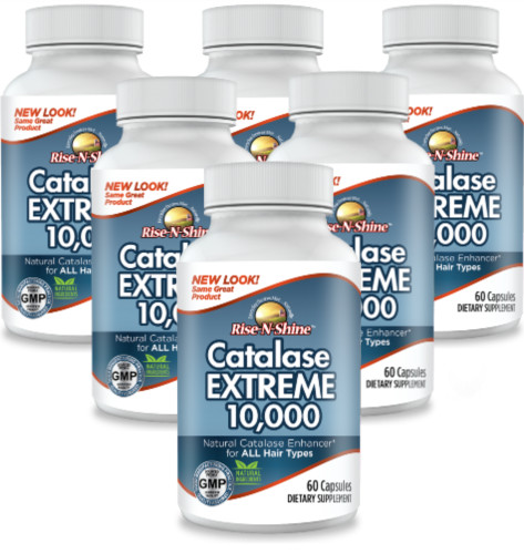Catalase Extreme 10,000 – 6 Brand New Bottles – Catalase Antioxidant Enzyme