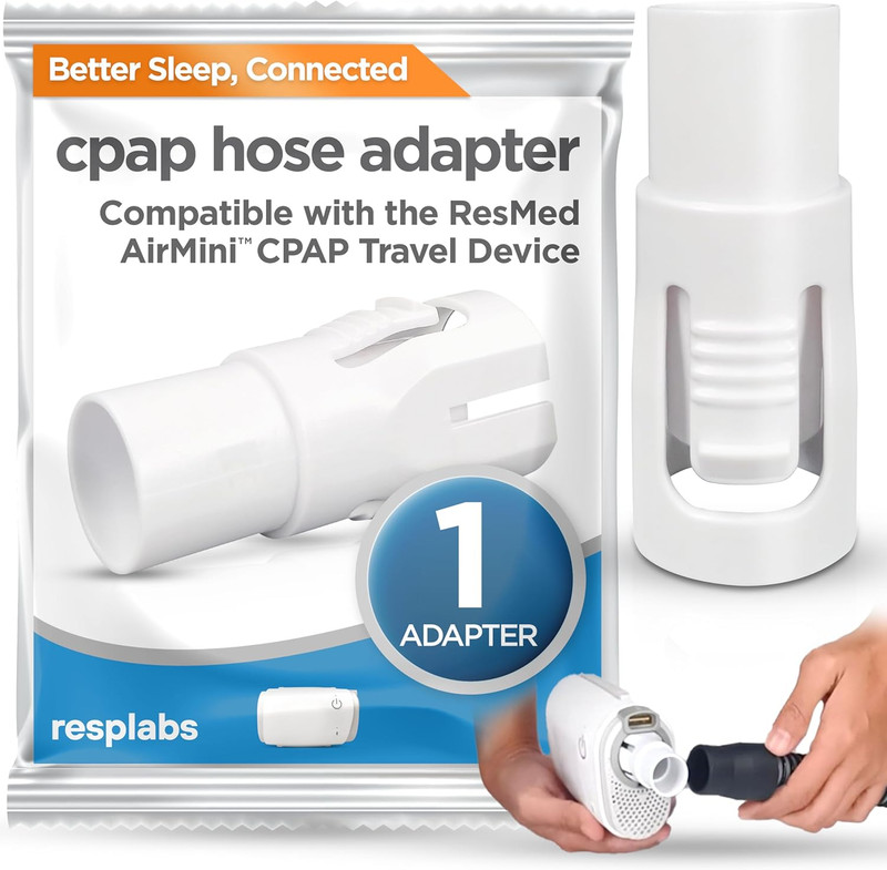 Resplabs CPAP Hose Adapter – Resmed Airmini Compatible Universal Tubing